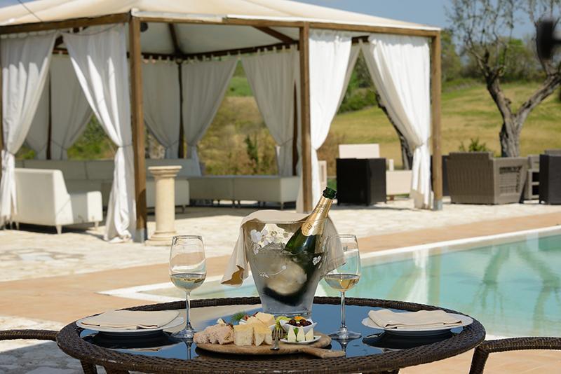 Agriturismo Campo Antico Guest House Orte Eksteriør bilde